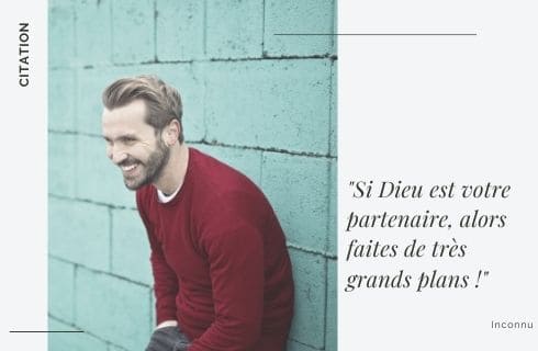 Citation sur les plans de Dieu 