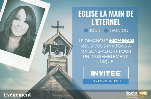 Le Dimanche 12 mai 2019 - Nous vous invitons à Maisons-Alfort avec Mylène DUFEIL